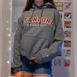 ◈ Thrifted Stanford hoodie